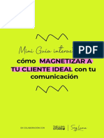 Cómo Magnetizar A Tu Cliente Ideal Con Tu Comunicación - Mini Guía Interactiva