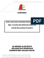 Dokumen Hasil Evaluasi Tahunan Pencapaian Misi PDF