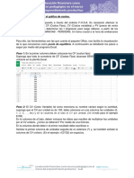 Uso de Excel para Cálculo de Costos