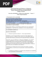 Guía Tarea 5 - Texto Argumentativo