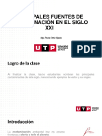 Semana 3 - Principales Fuentes de Contaminación en El S. XXI