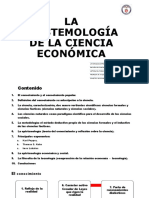 Epistemología de Las CCEE - Semestre - 2021-2022