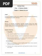 Class 11 Business Studies Chapter 4 - Revision Notes