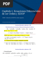 EDDP y Orden Superior