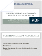 Clase Autonomia y Vulnerabilidad Becados Pediatria 2022