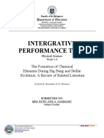 Physical Science RRL