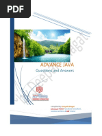 Advance Java Interview Questions and Answers