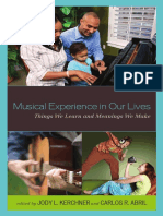 Musical Experience in Our Lives - Things We Learn and Meanings We Make - PDF Room