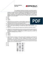 Lista de Exercícios - Física B - Aulas 69 e 70 - Acústica