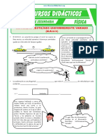 Problemas de MRUV para Quinto Grado de Secundaria