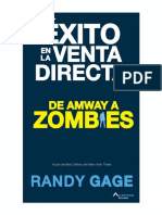 Exito en La Venta Directa de Amway A Zombies Autor Randy Gage 2