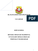 Kertas Kerja Bengkel Memanah TKRS NEGERI KEDAH 2022