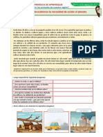 D2 A1 FICHA Leemos y Descubrimos La Necesidad de Cuidar El Planeta