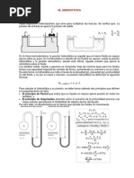 FÍSICA - Hidrostática