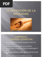 La Operación de La Iniquidad