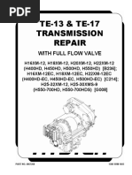 TE-13 & TE-17 Transmission Repair: With Full Flow Valve