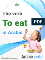 The Verb To Eat in Arabic