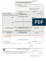 SCMD Application Form For Accreditation