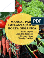 Manual para Implantação de Horta Orgânica