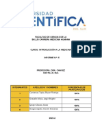 Introducción A La Medicina Informe 5