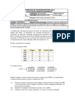 USB - Econometría I - Taller 3