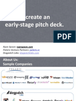 Early Stage Pitch Deck