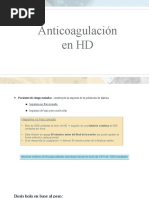 Anticoagulación HD