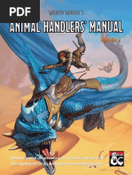 Animal Handler's Manual