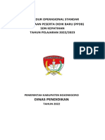 Contoh Pos PPDB SD Kab. Bojonegoro