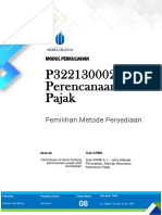 08 Modul - Perencanaan Pajak