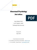 Abnormal Psychology