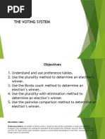 The Voting System