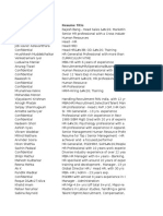 HR List PDF Free