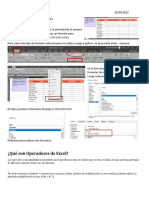 Excel SN2