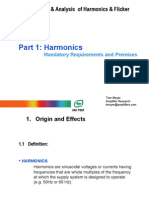 Part 1: Harmonics: Measurement & Analysis of Harmonics & Flicker