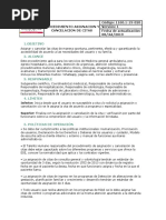 8f2f9 Procedimiento Asignacion y Cancelacion de Citas