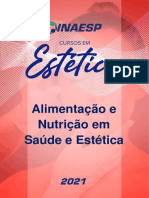 Apostila - Alimentação e Nutrição em Saúde e Estética - INAESP - 2021