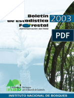 Boletin Estadistíco 2003