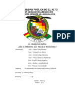 infORME Pedagogia Critica