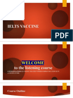 Ielts Vaccine Listening