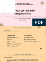 Diabetes Gestacional y Pregestacional