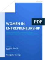 Women in Entrepreneurship Report Endeavor Insight and Google