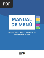 Menu Preescolar