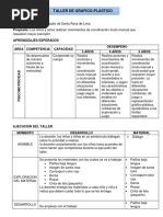 Taller de Santa Rosa y Cometa