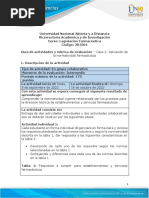 Guía de Actividades y Rúbrica de Evaluación - Unidad 2 - Caso 2 Aplicación de La Normatividad Farmacéutica