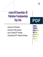 Oracle BI Fundamentals