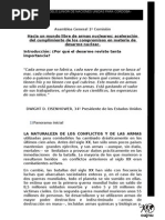 Hacia Un Mundo Libre de Armas Nucleares Aceleración Del Cumplimiento de Los Compromisos en Materia de Desarme Nuclear