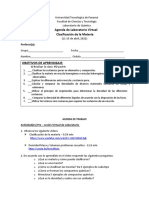 Agenda - Clasificación de La Materia I Semestrre 2022