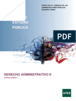 DERECHO ADMINISTRATIVO II Guia - 66902017 - 2023