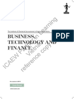 Business Technology and Finance Study Manual 2019 Vietnam Tutor